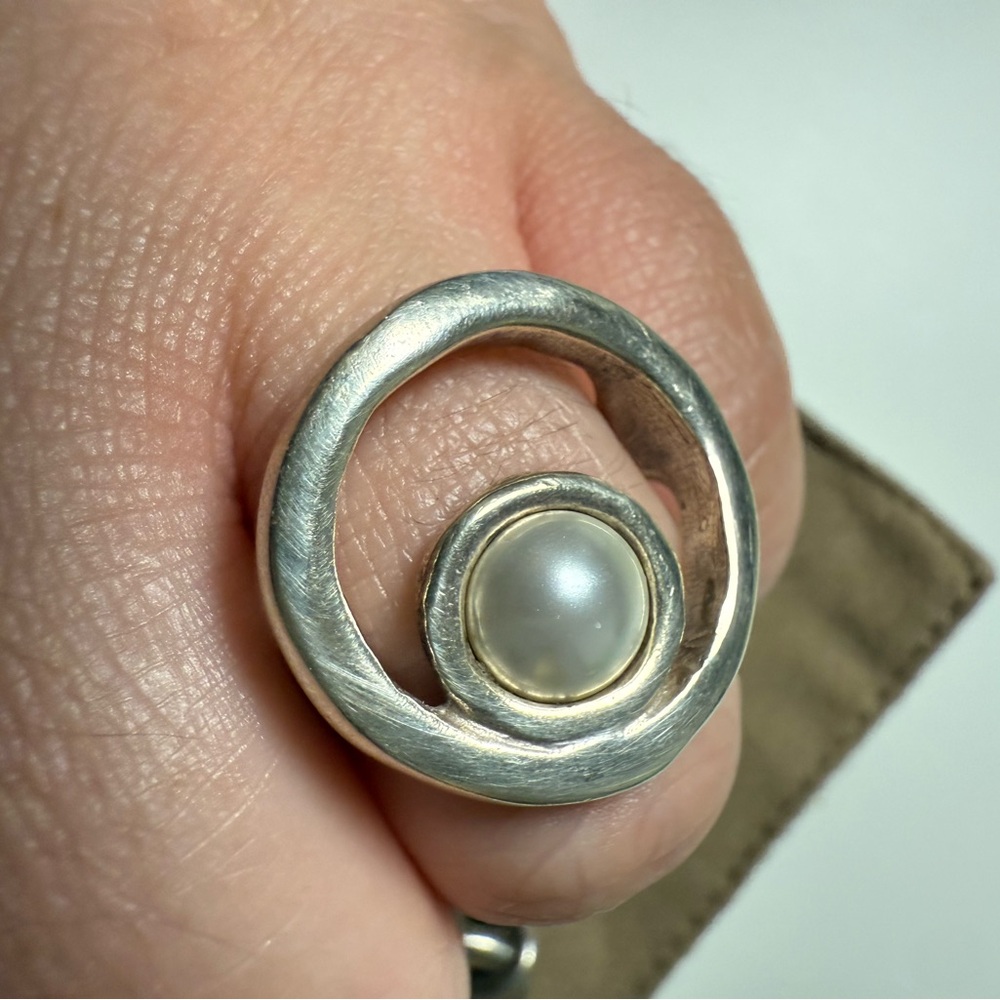 Silver Chain Bracelet and Ring Set - Picture 2 of 4